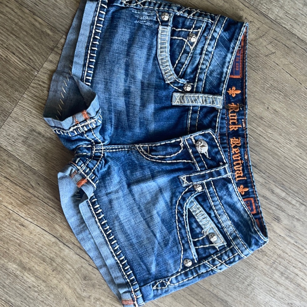 Rock Rubicam jean shorts